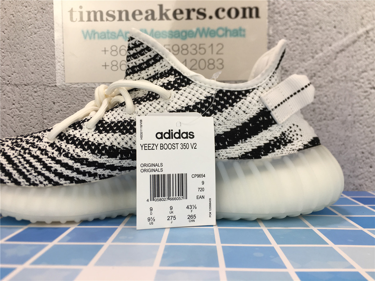 Yeezy Boost 350 V2 Zebra CP9654